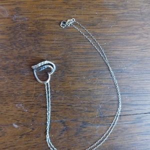 Sterling silver heart with chain